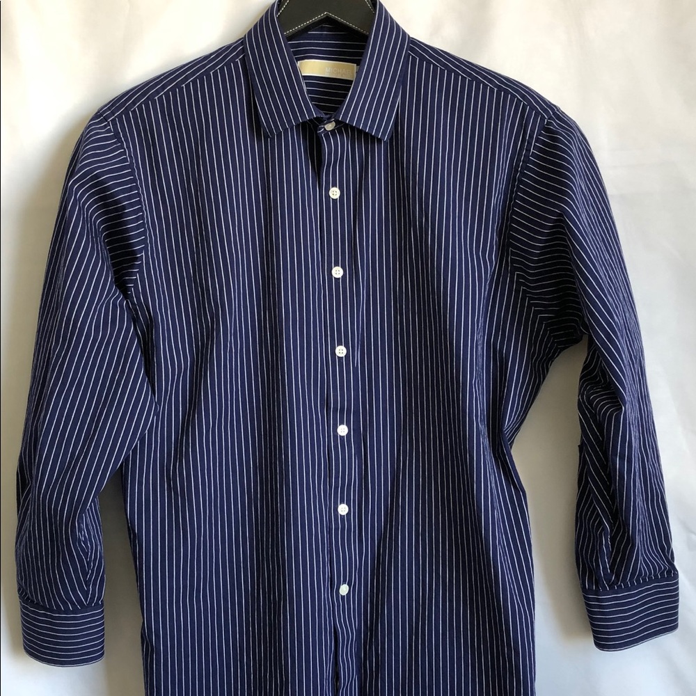 Michael Kors Buttoned Long Sleeve Dress Shirt Sz17